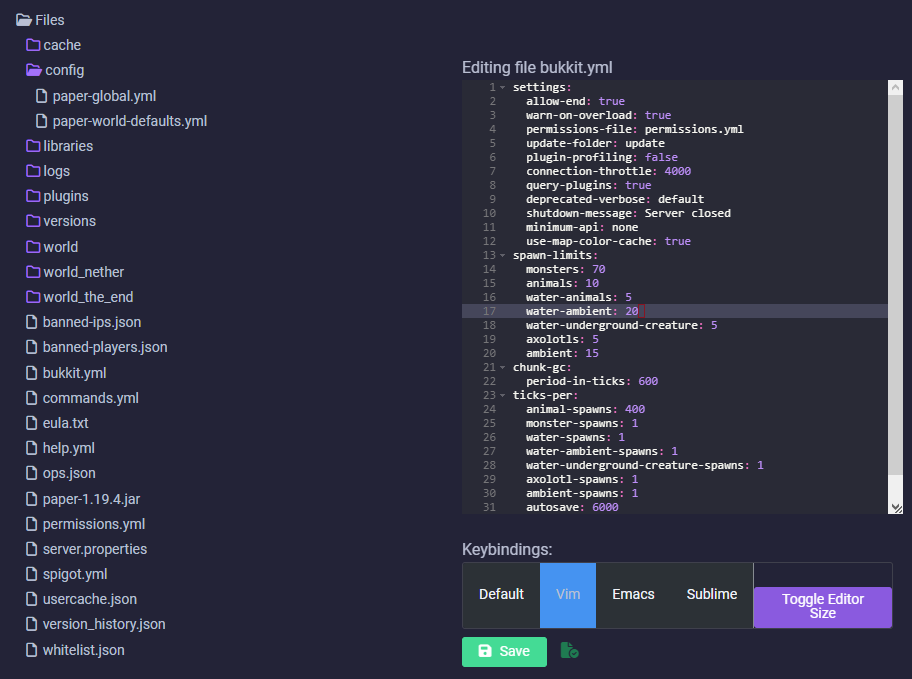 File manager overview